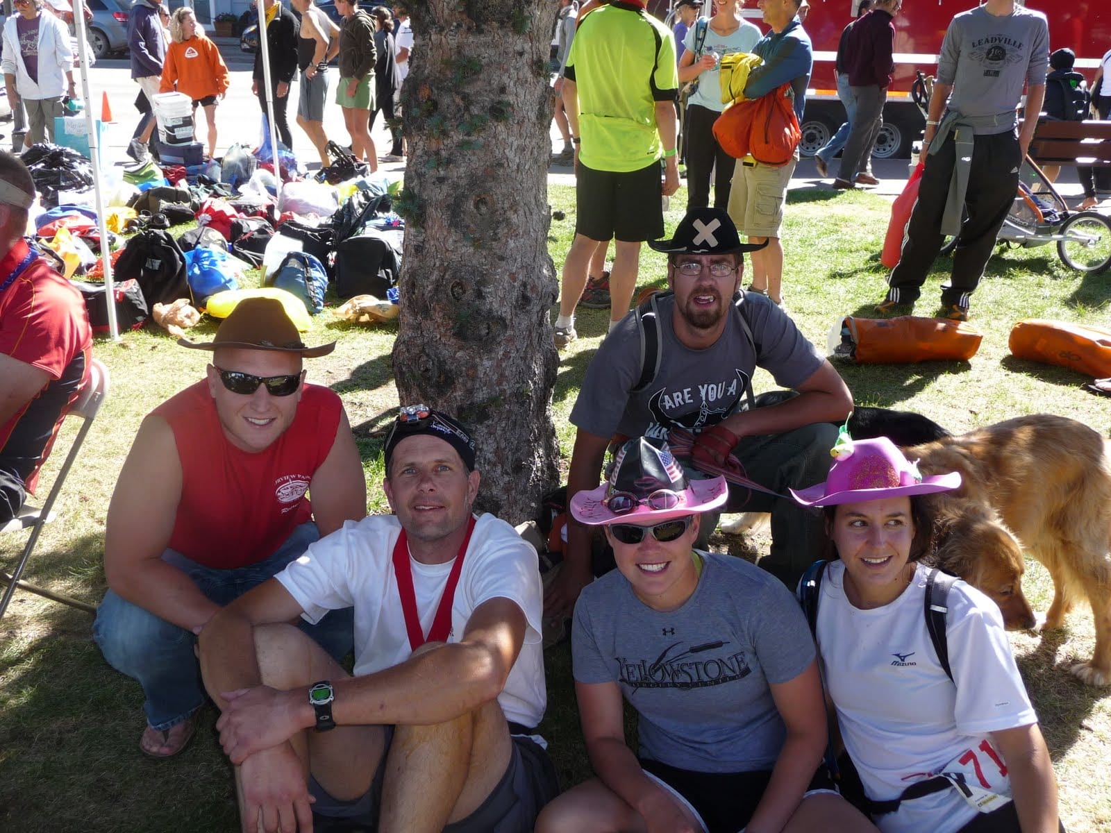 Running in support of Julian for his Leadville 100