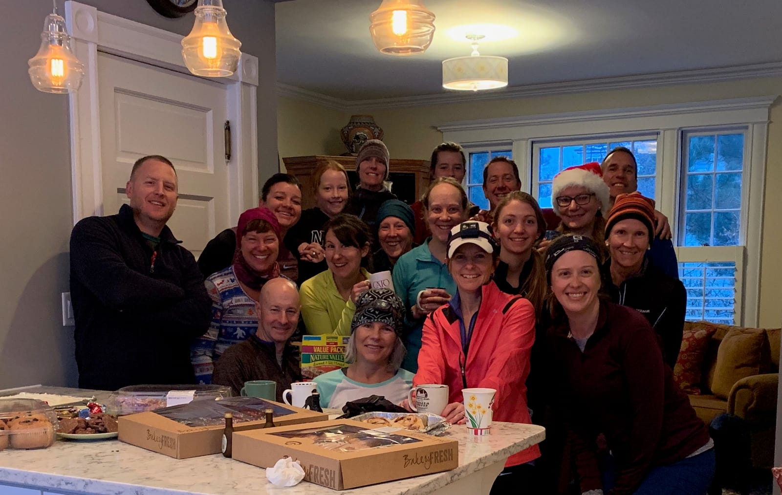 Morning coffee after the run