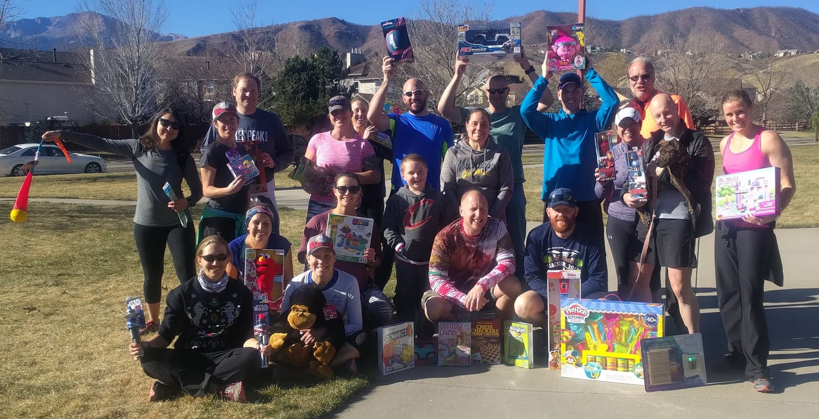 Toy Run at Ute Valley Park 2017